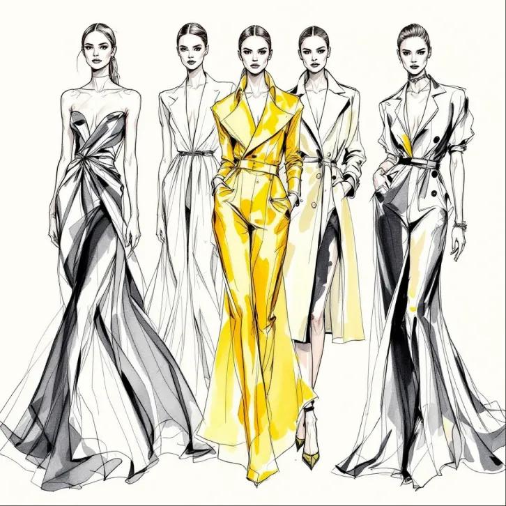 Fashion Sketches Generator - Generate Free Clothing Fashion Sketches