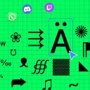 Unique Symbols for Text and Social Media