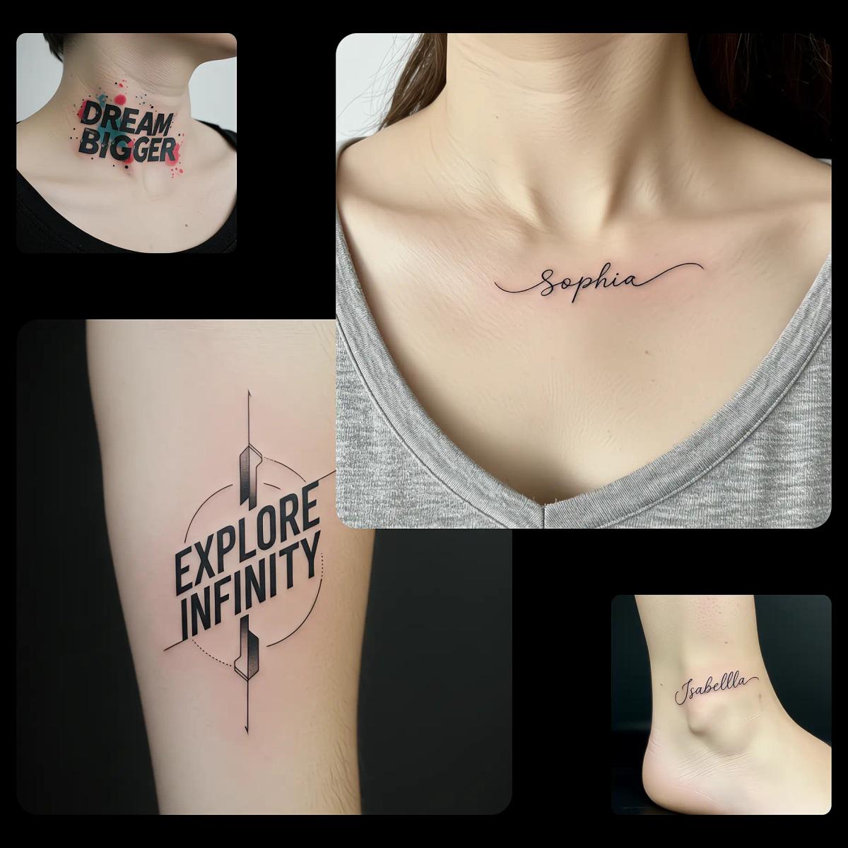 Tattoo Text Generator - Design Text & Font Tattoos Online