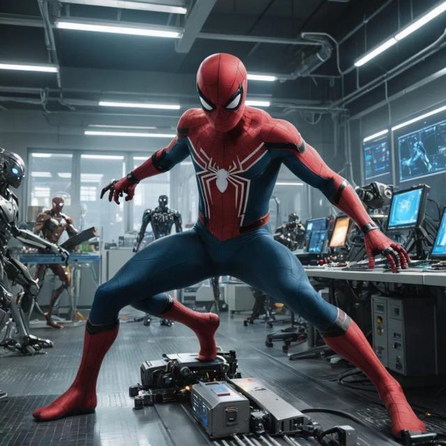 spider-man-art template 1