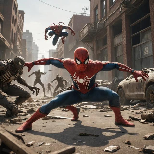 spider-man-art template 3