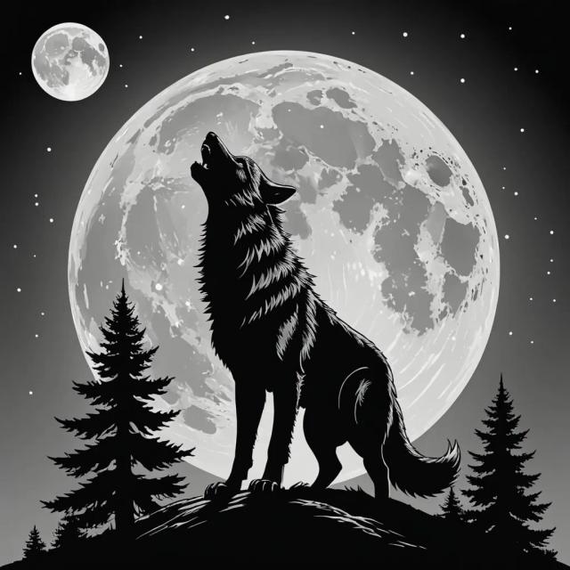 vector-black-white template 1